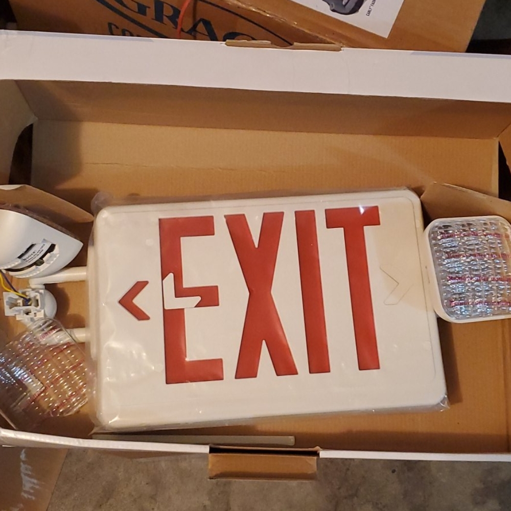 LED Emergency Exit Sign - Picture 4 of 4
